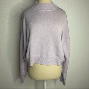 No tags Purple Crew Neck Long Sleeve Sweater Size Medium?